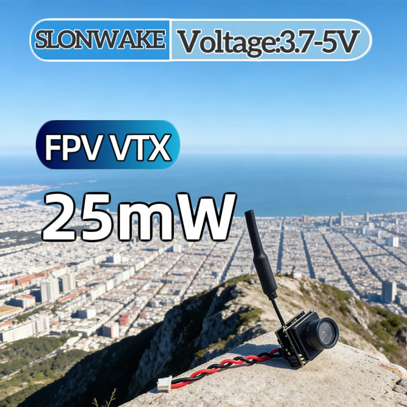 SLONWAKE FPV 25mW power simula - Fpv Drone Camera ulasan dan harga