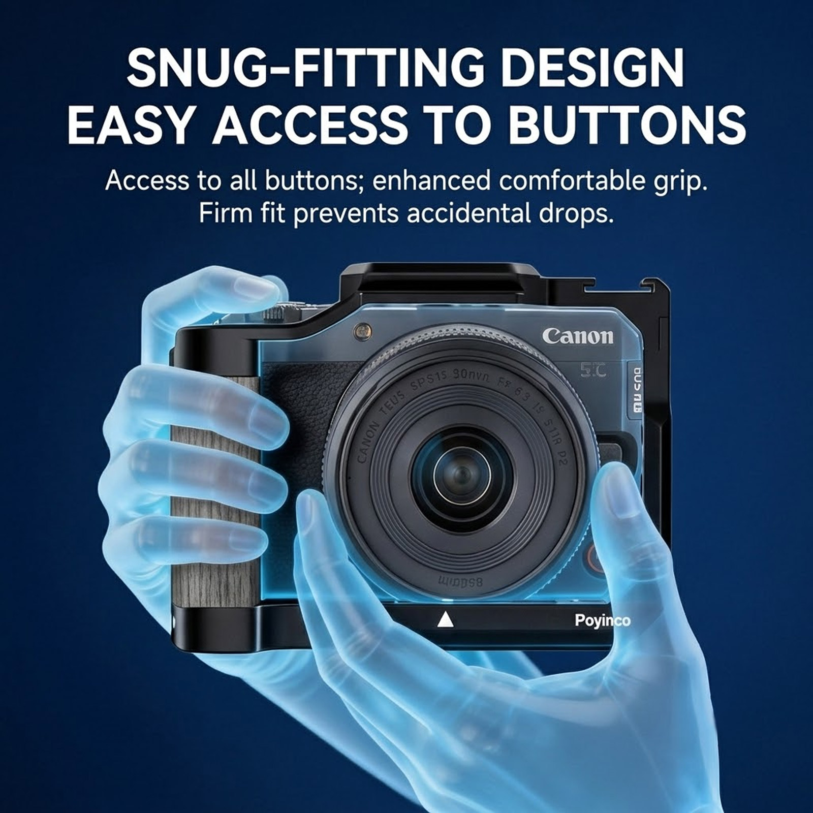 Aluminum Alloy Camera Cage for - Canon Camera Eos R50 ulasan dan harga